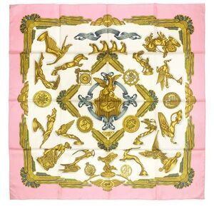 Hermes Les Parures Du Vent silk 90' Silk